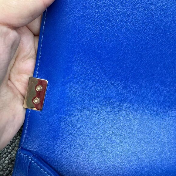 100% Authentic Chanel Boy Medium Caviar Shoulder Bag - Picture 7 of 14